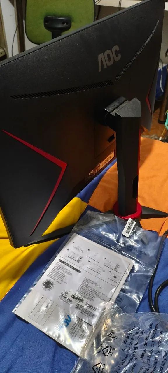 MONITOR AOC 27  GAMER 75 HZ - Foto 2