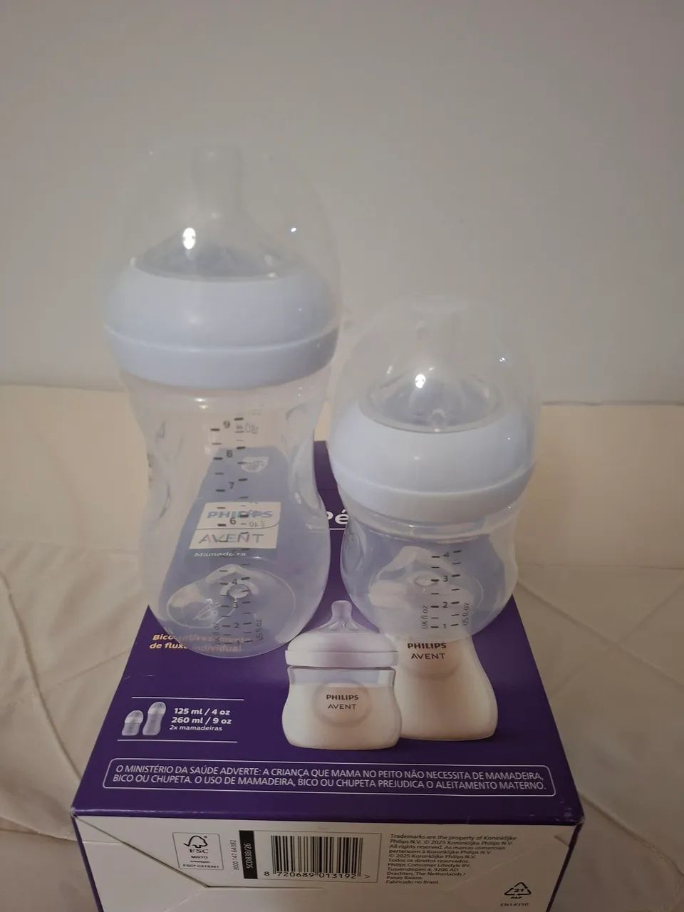 Kit de Mamadeiras Phillips Avent