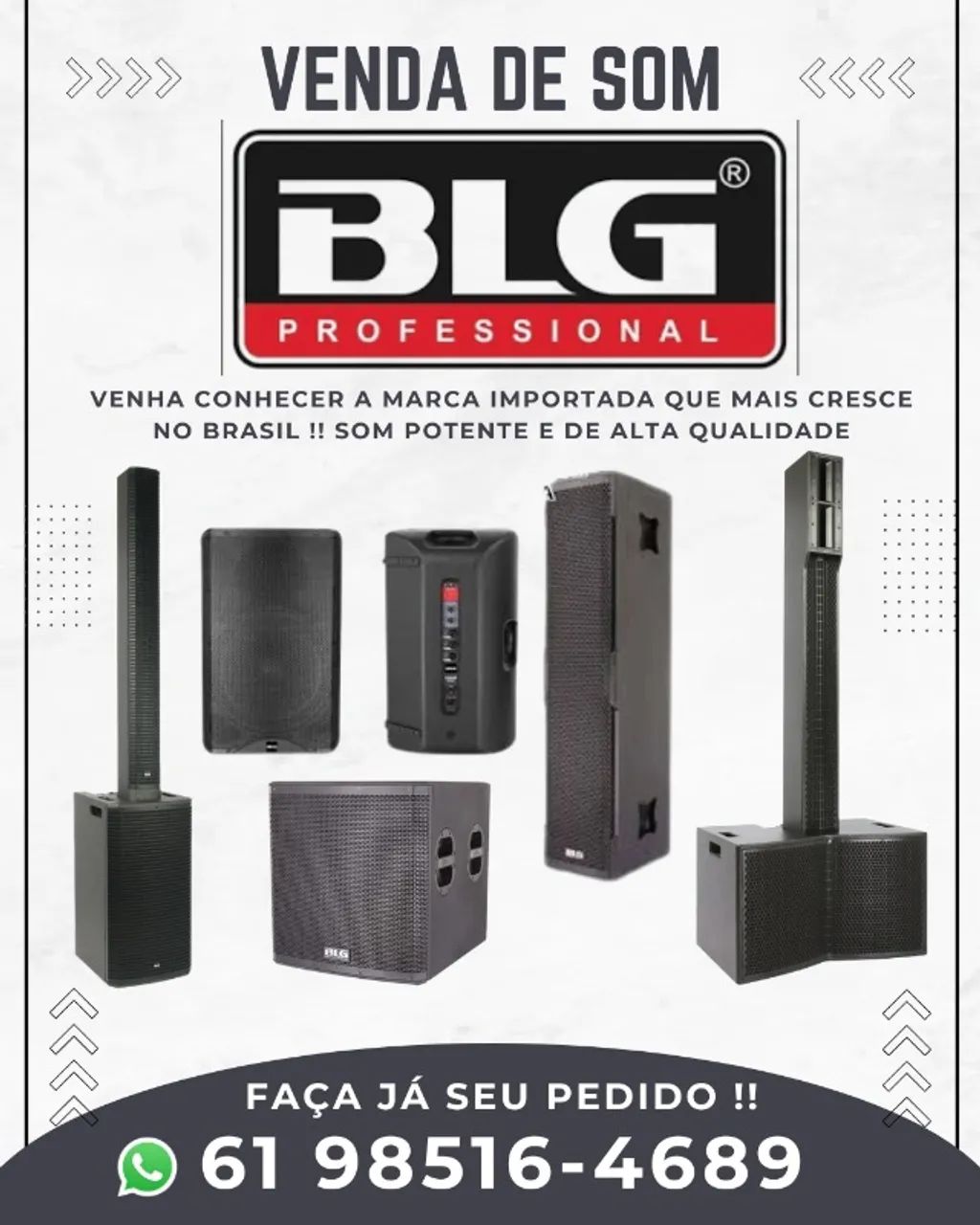 Caixa de som Blg