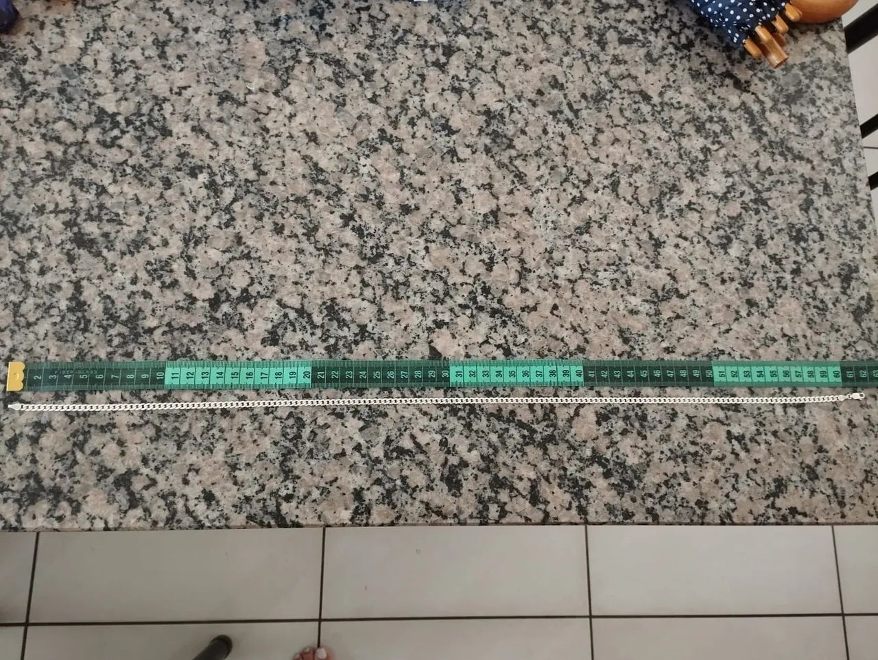 CORRENTE DE PRATA 60 CENTIMETOS 935. - Foto 2