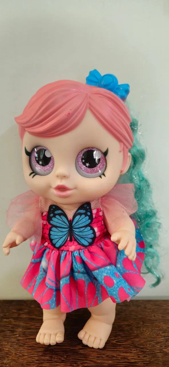 Boneca Rainbow surprese articulada Cotiplás 