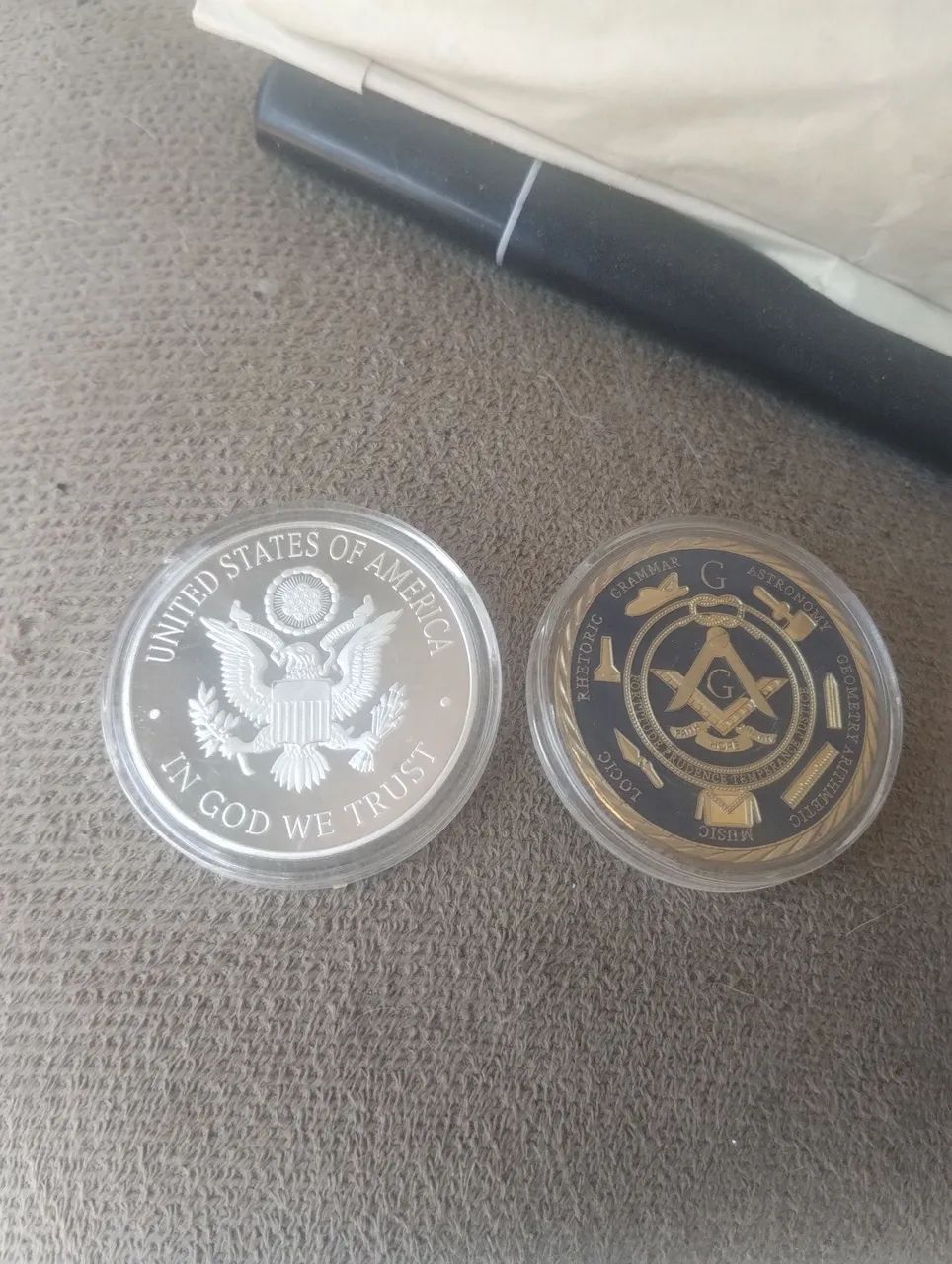 Moedas colecionáveis comemorativas  - Foto 2