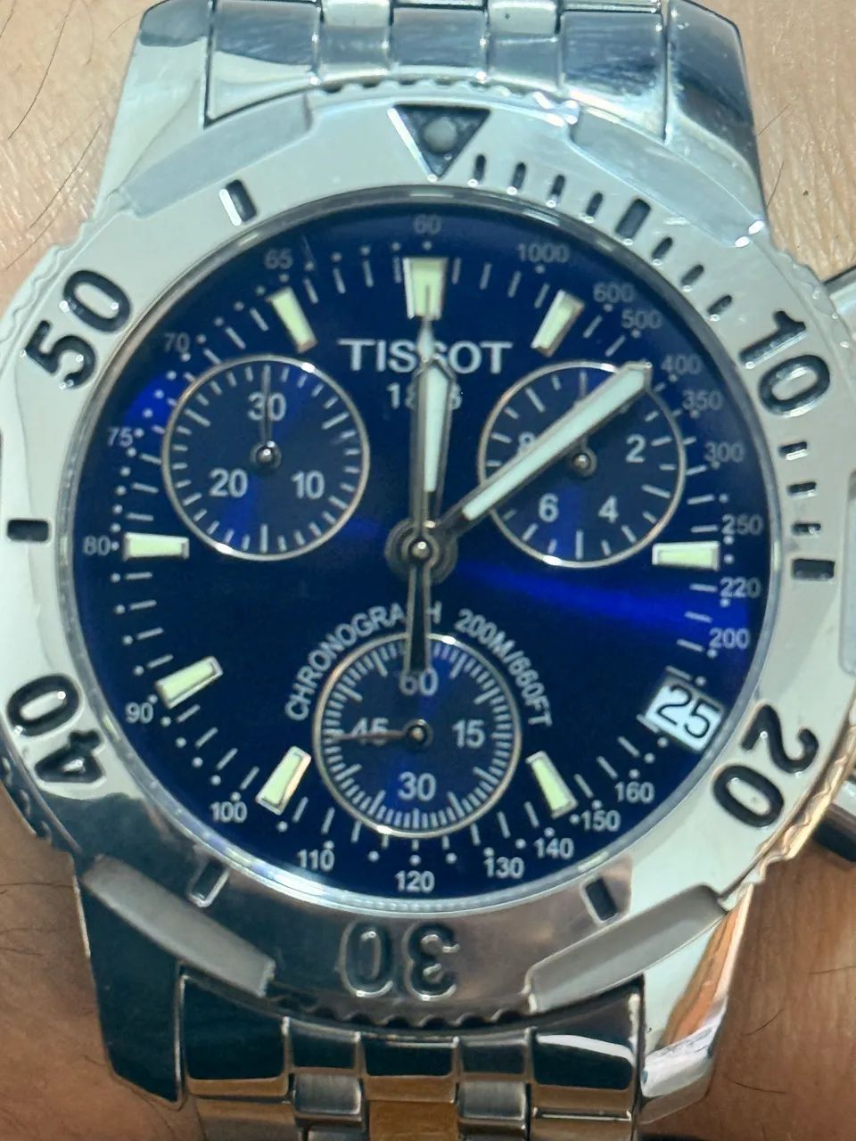Relogio Tissot PRS 200 azul - Foto 2