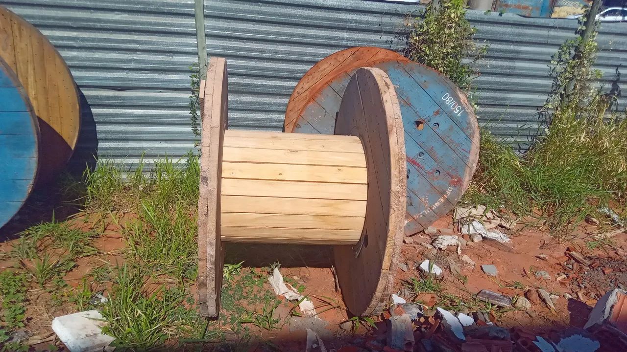 Bobina de madeira  - Foto 2