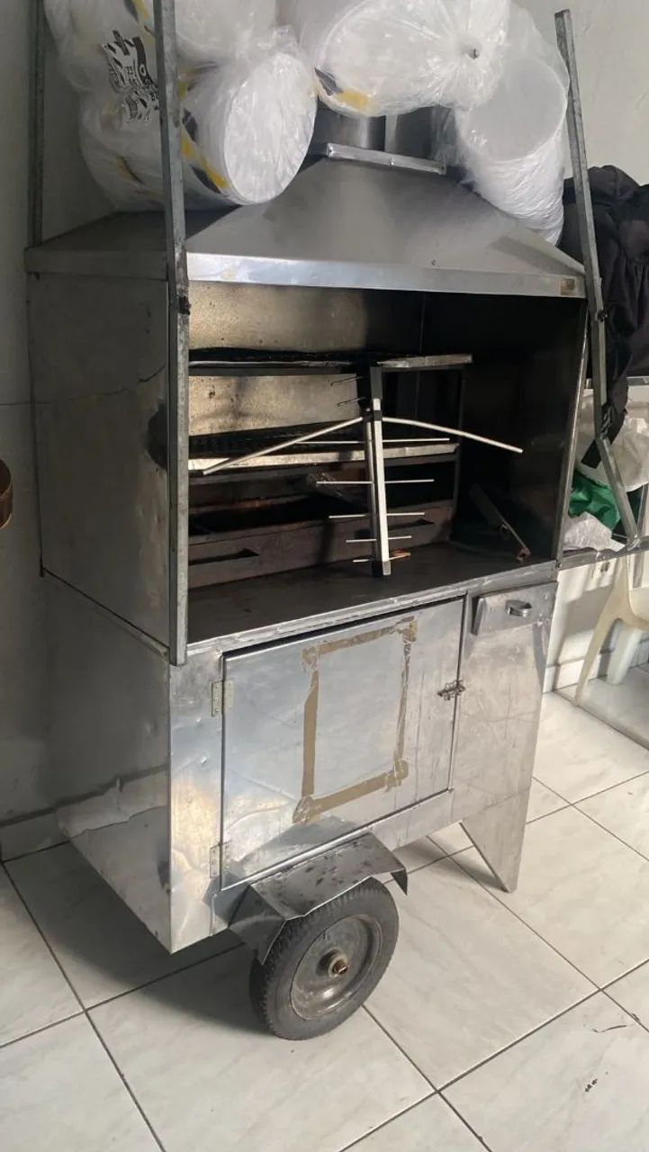 Carrinho de churrasco  grande  - Foto 2
