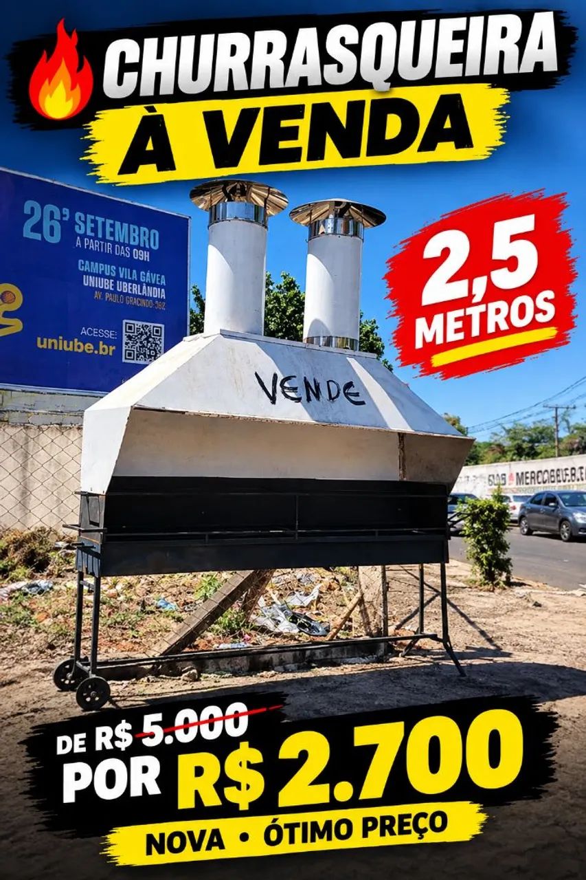 Churrasqueira PROMOÇÃO 2700