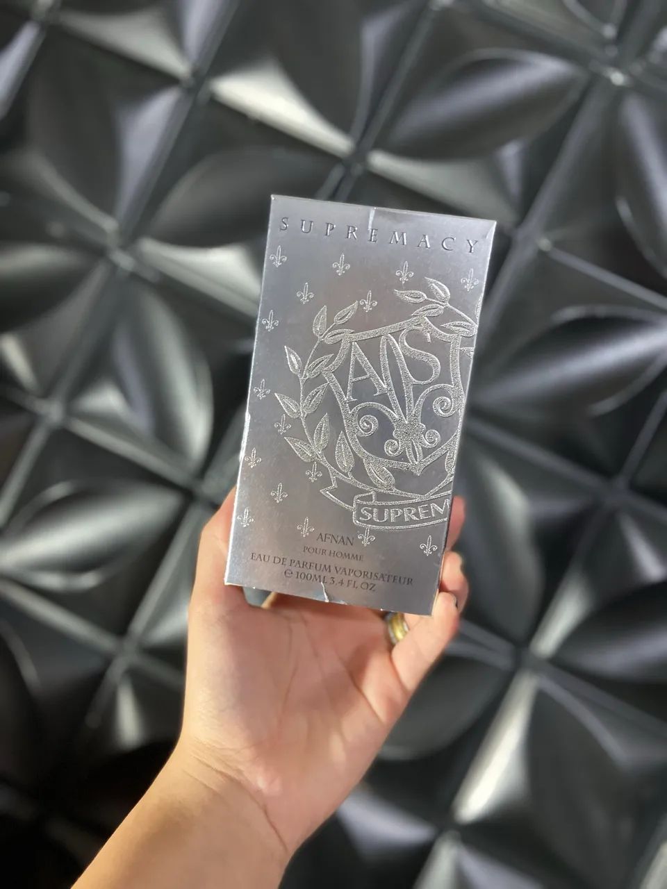 Afnan Supremacy Silver Eau de Parfum Masculino de 100ml. - Foto 3