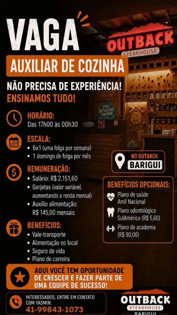 OUTBACK BARIGUI CONTRATA 