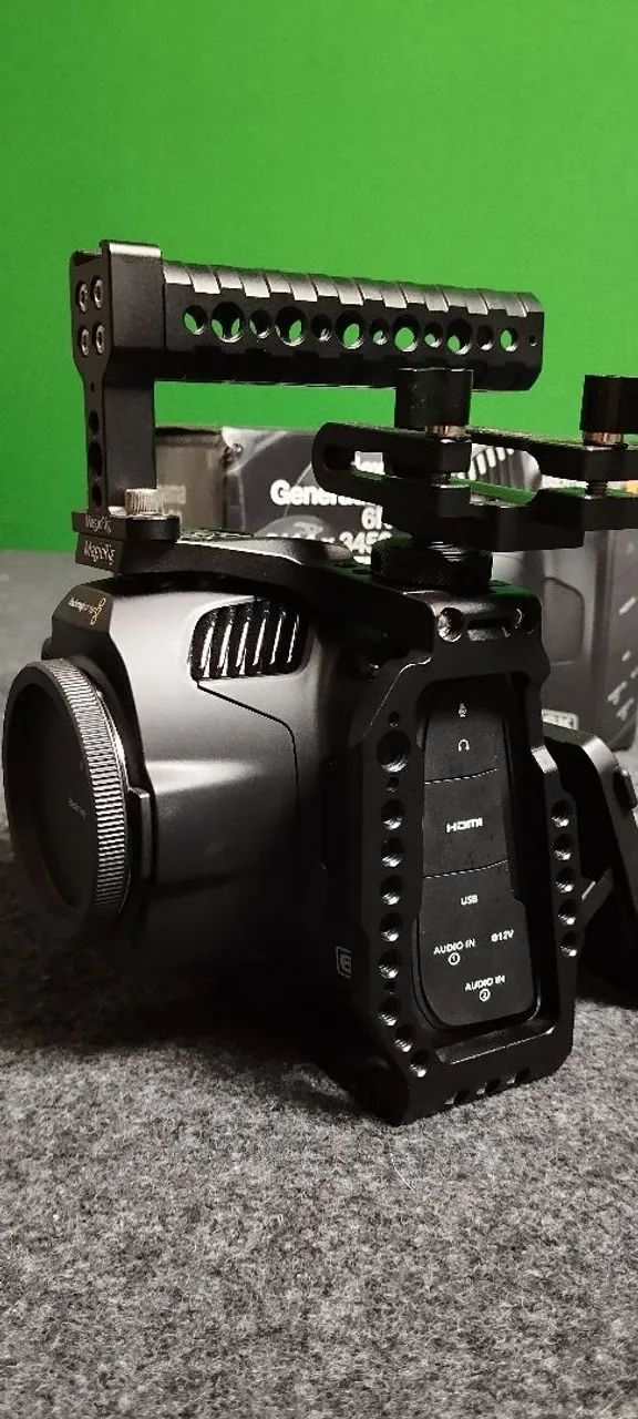 Câmera Blackmagic 6k g2 Semi-Nova - Foto 2