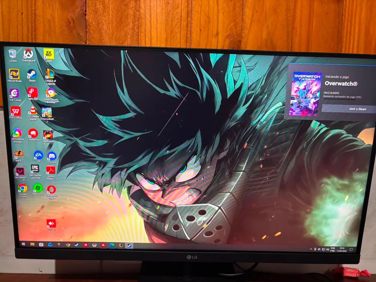 PC gamer + monitor 