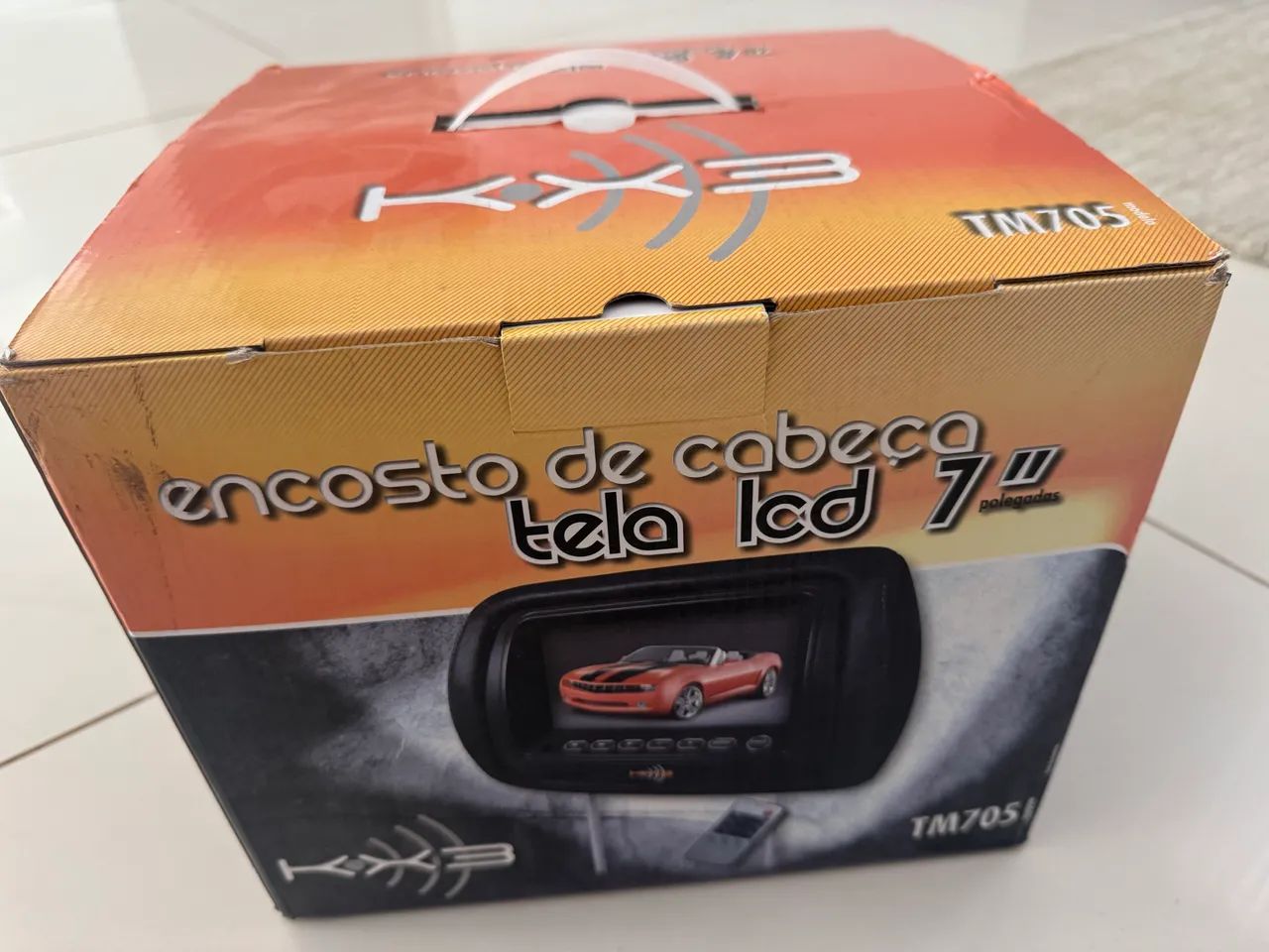 Encosto de cabeça tela 