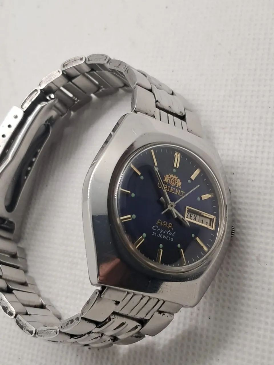 RELOGIO ORIENT AUTOMÁTICO AZUL  - Foto 2