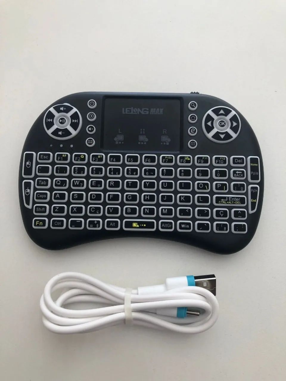 Mini Teclado Bluetooth para Notebook e Smart TV