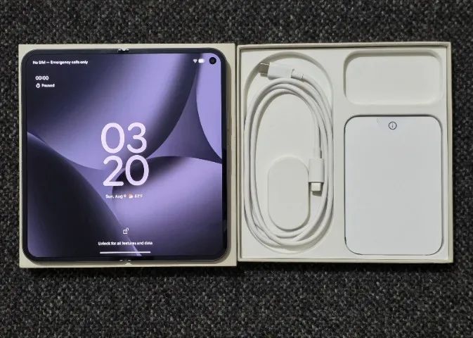 Google Pixel 10 Pro Fold 256Gb Cor Moonstone - Celulares e