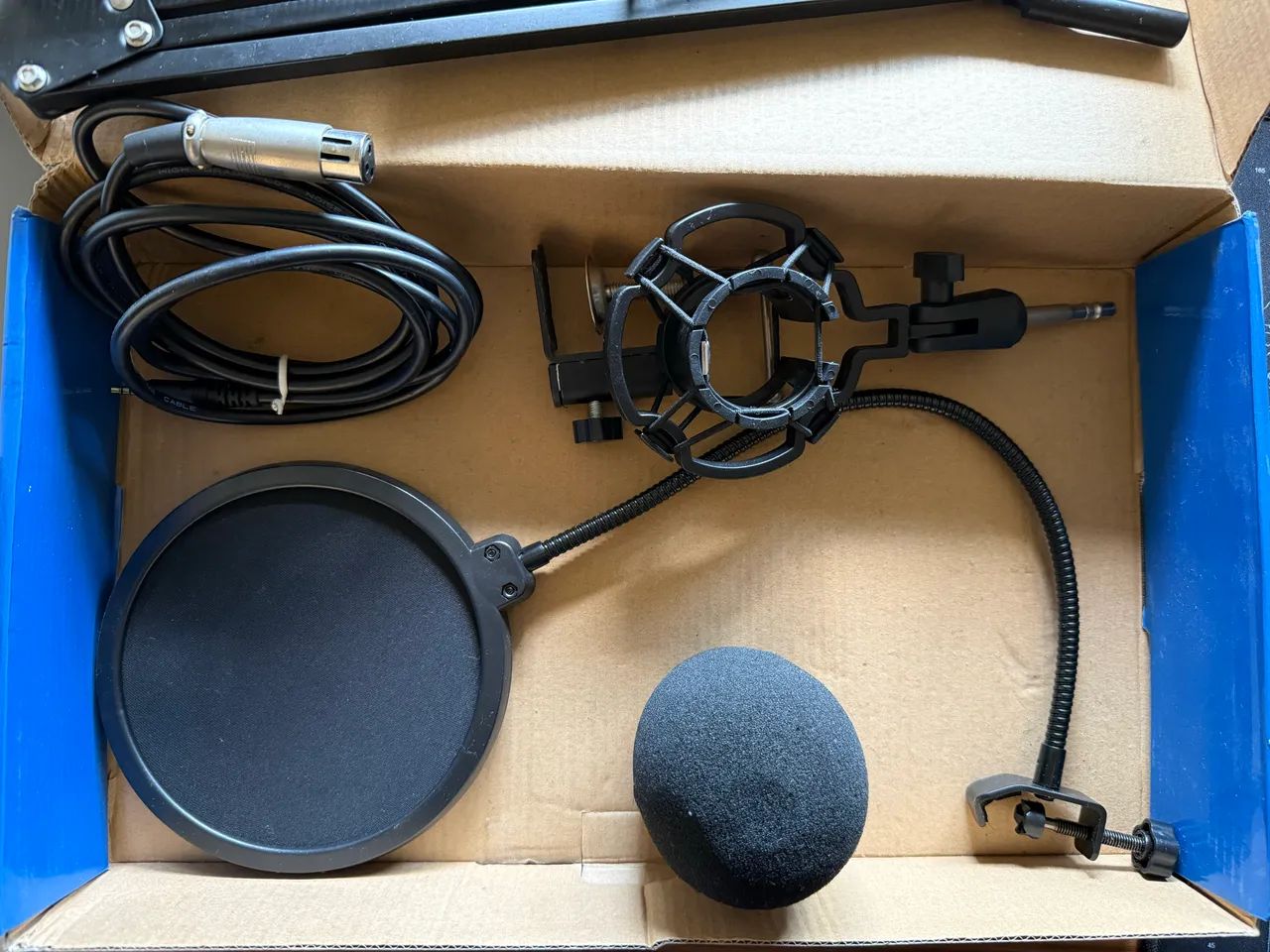 Microfone Condensador Kit Completo Knup-M0010 - Foto 3
