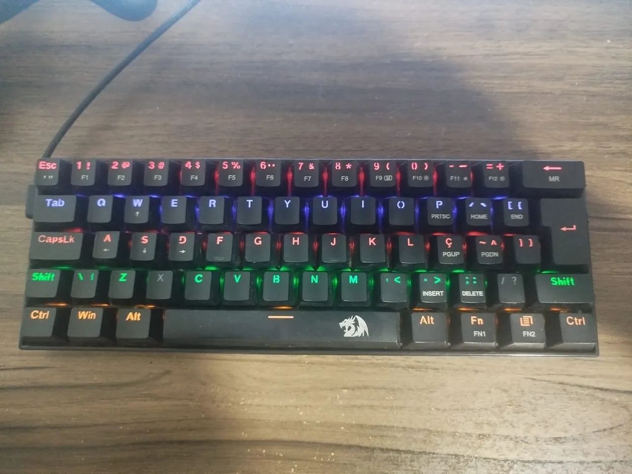 Teclado Gamer Mecânico 