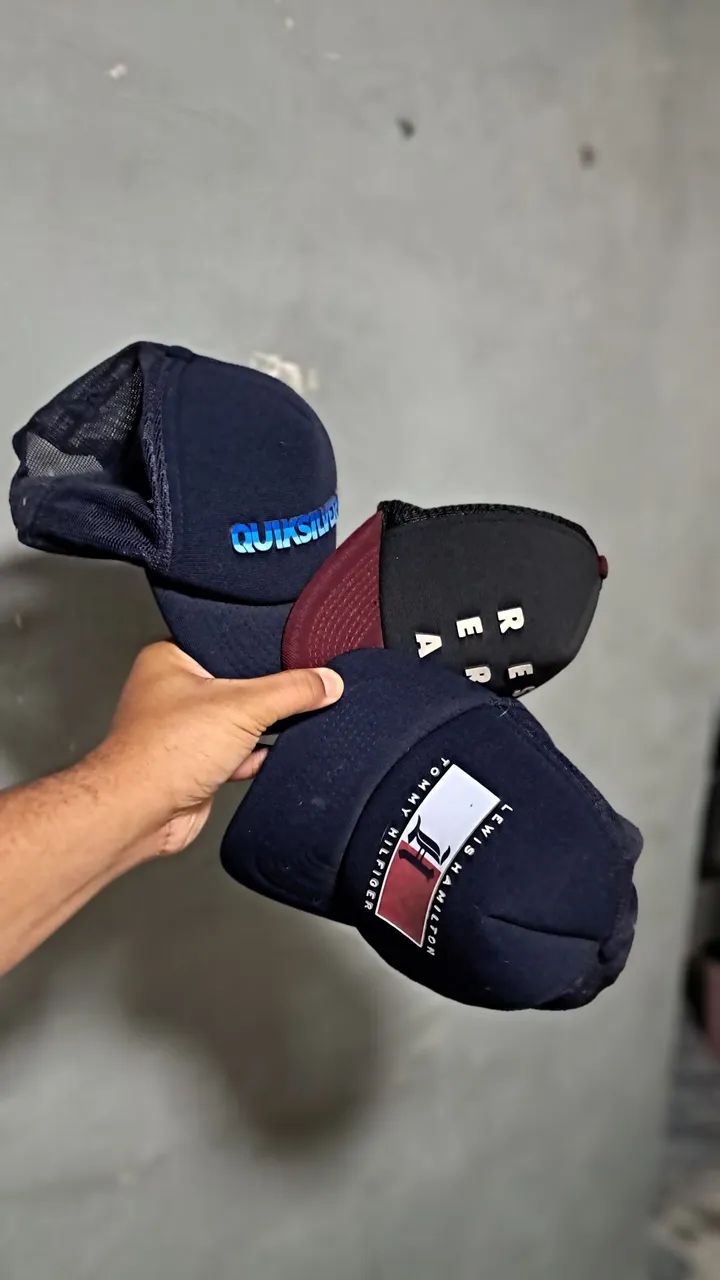 Vendo 6 bonés,  no estado de novo.  - Foto 3