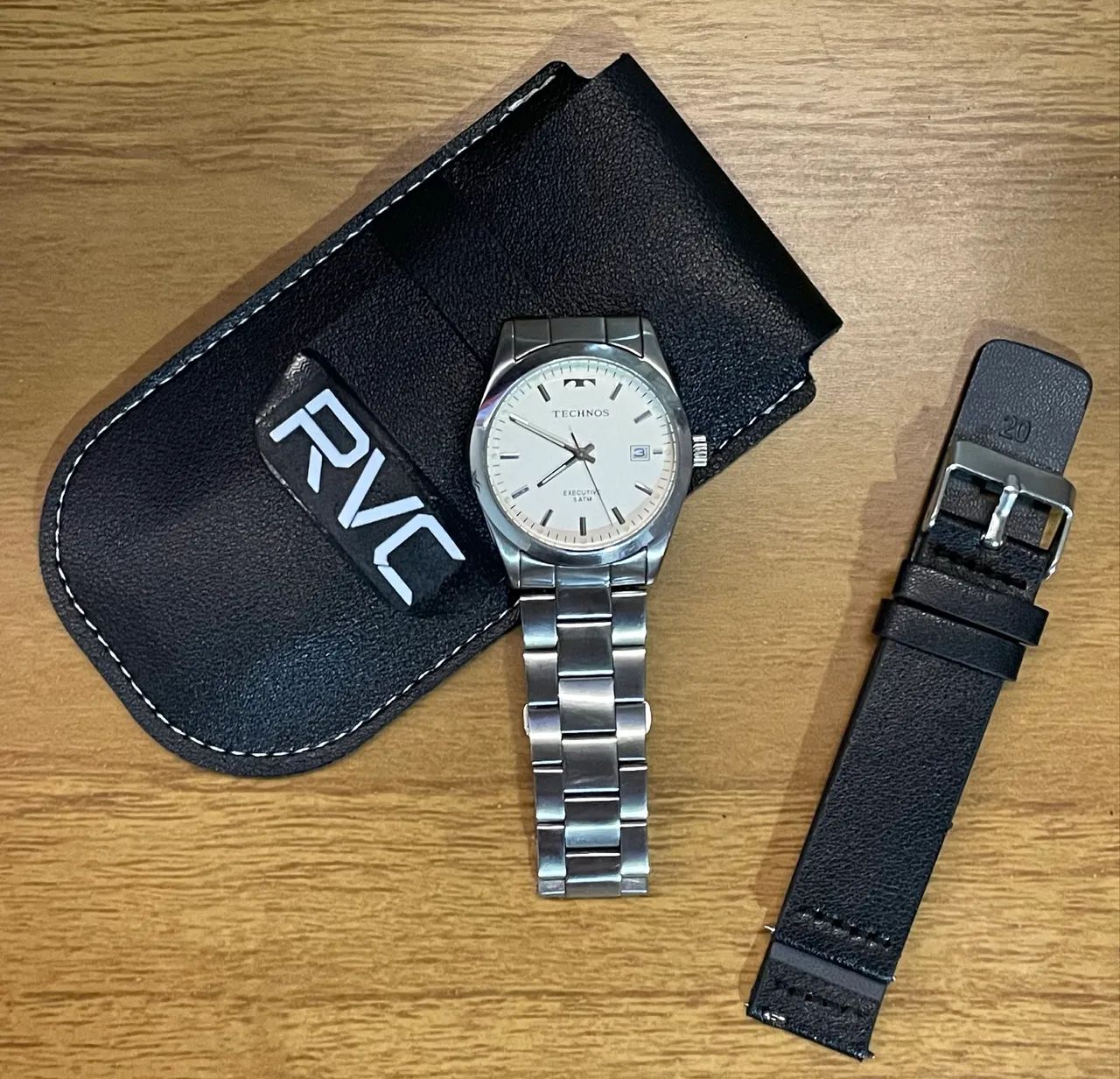 Technos Executive Vintage 5 ATM - Quartz Miyota 1M12 - Foto 5