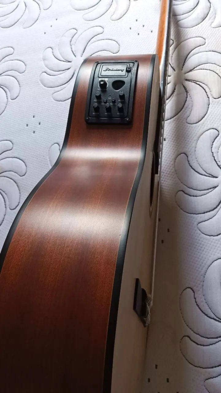 Violão Strinberg Black séries SC200 C NS