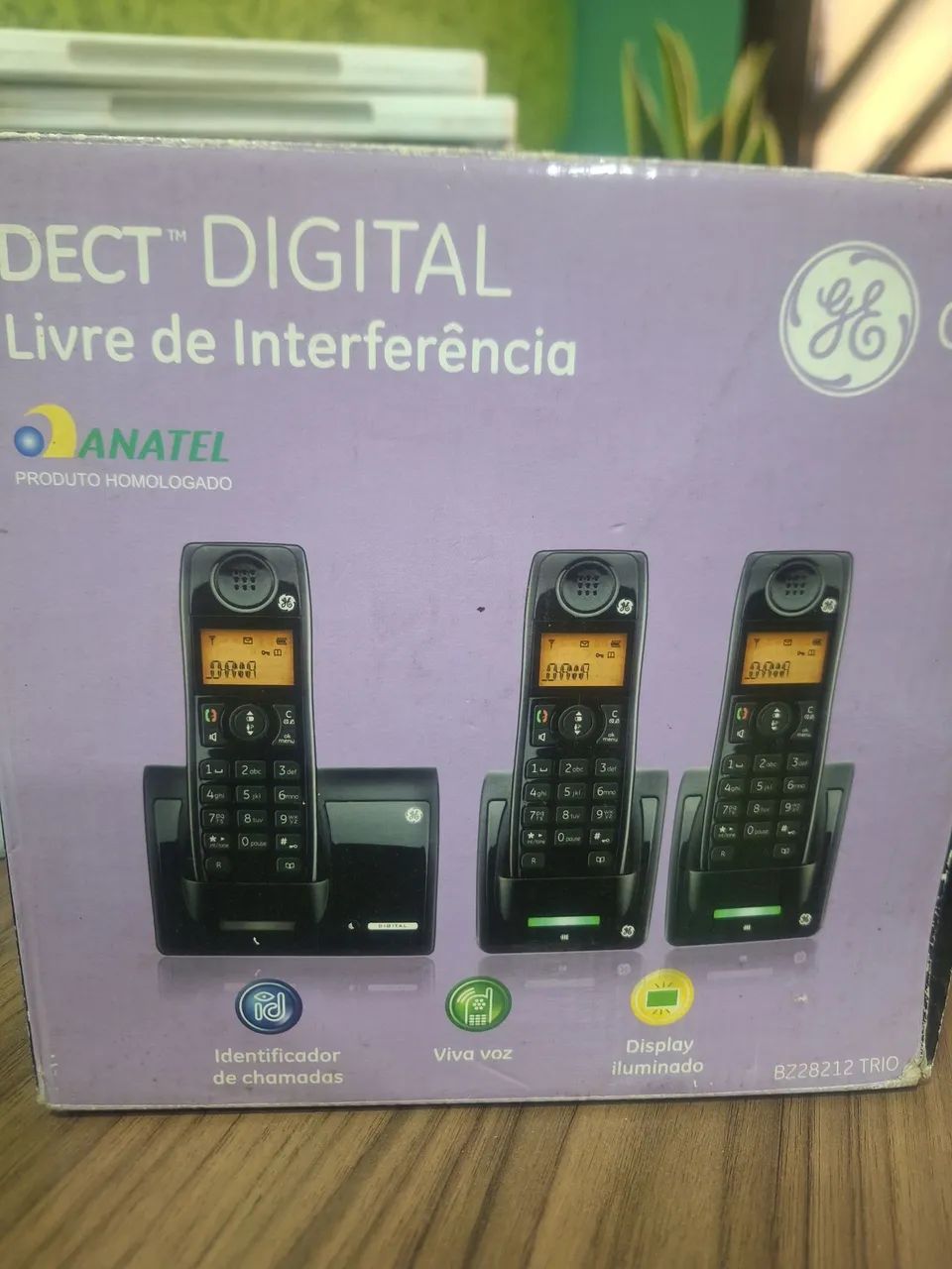 GE Dect Digital - 3 fones
