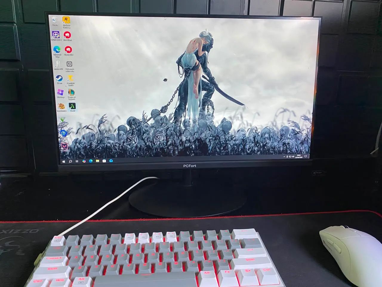Pc gamer completo Ryzen 5 500 / RX 7600