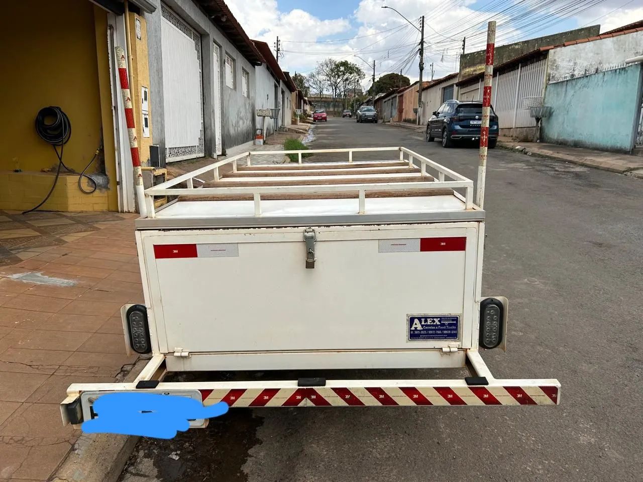 Carretinha / reboque fechada - Foto 3