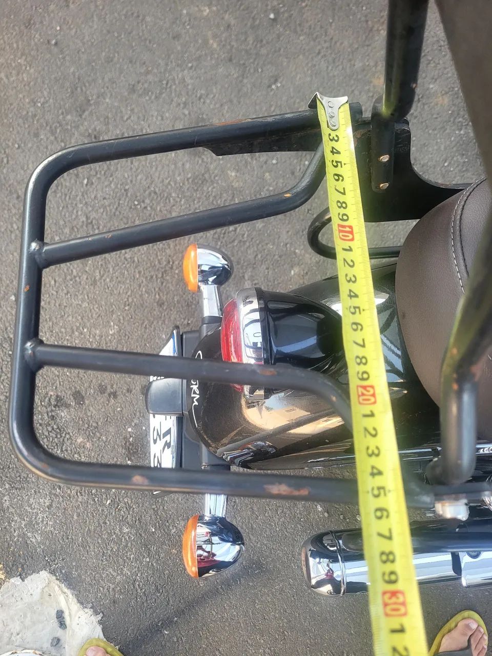 Sissy bar, mala central e lateral - Foto 5