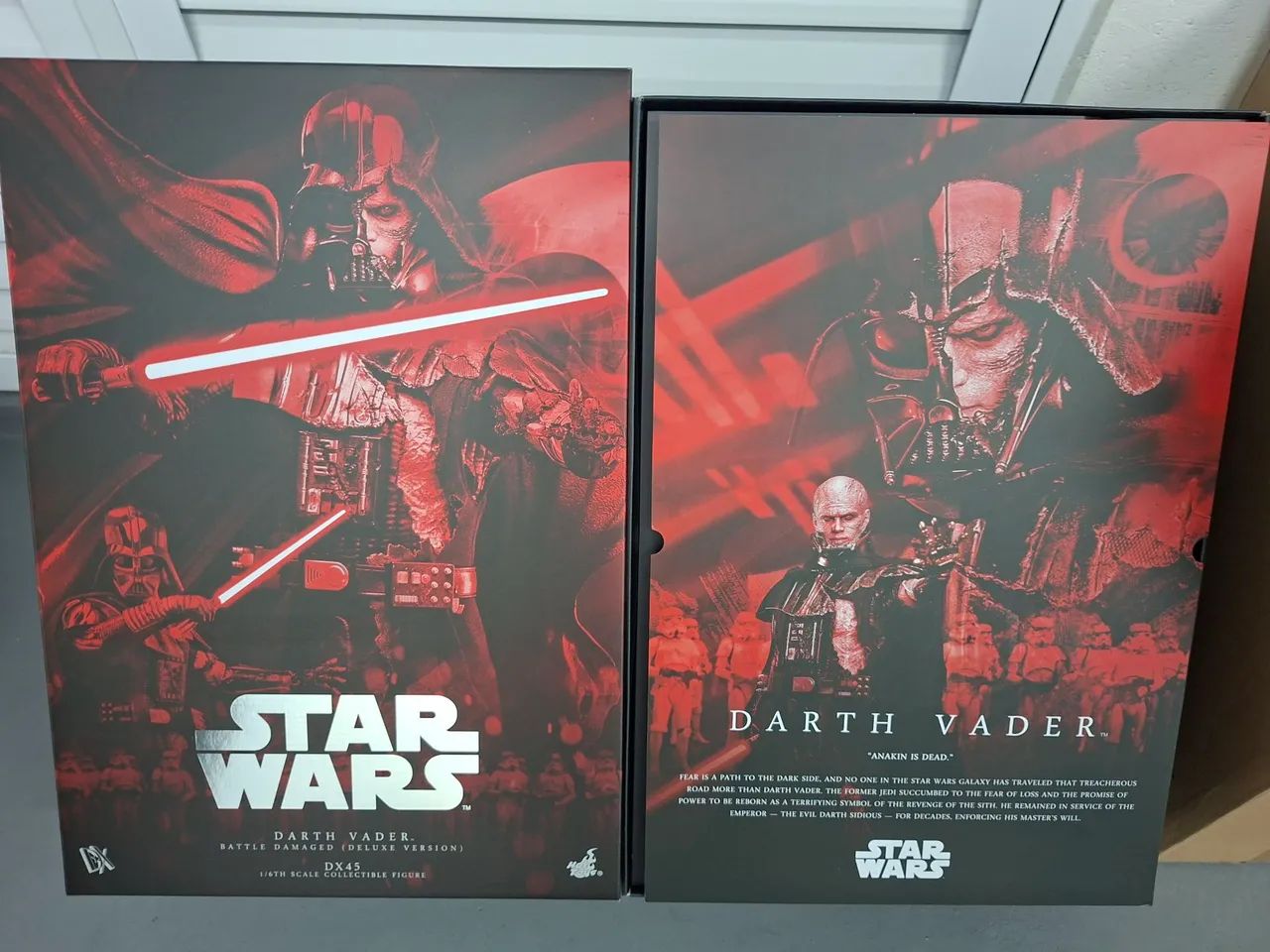Darth Vader Battle Damaged ver. Deluxe Hot Toys - Foto 4