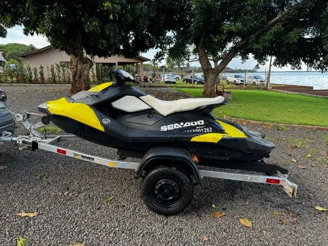 Jet Ski Sea?Doo Spark 90HP 3 lugares - 2015 - Completo + Carretinha - Foto 4