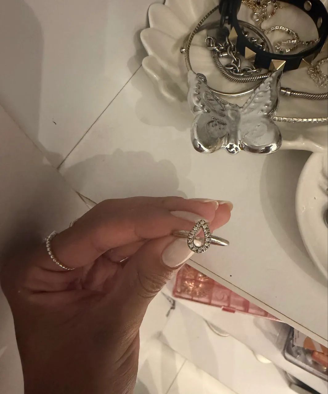 Anel vivara gota 