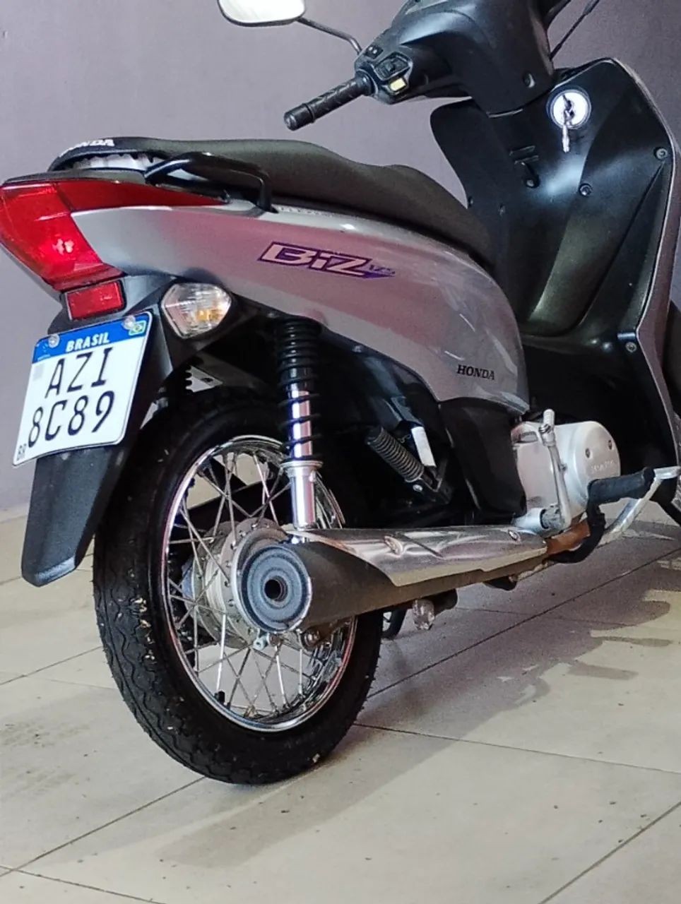 Biz 125 com partida elétrica  - Foto 3