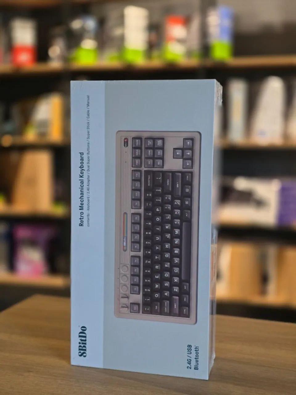 Teclado Mecânico 8BitDo Retro Edition - Bluetooth/Wireless - Foto 2
