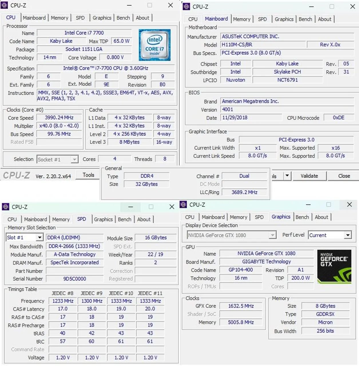Pc cpu gamer core I7 sétima geração placa de vídeo gtx 1080 - Foto 6