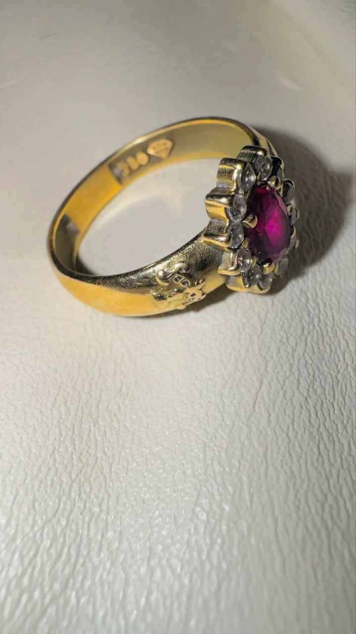 Anel de ouro 18k - Foto 3