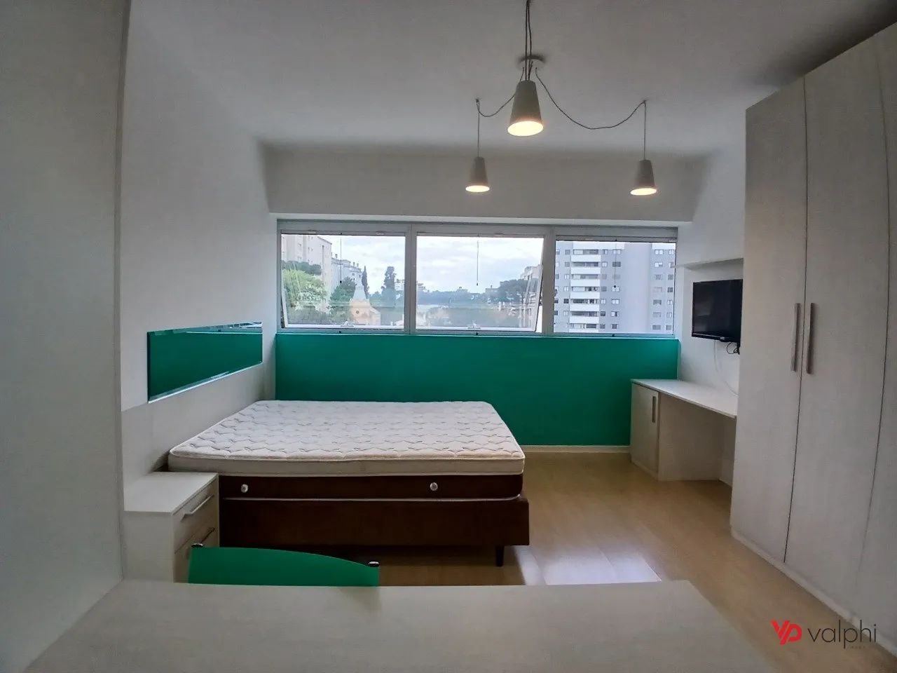 Studio mobiliado para alugar no Centro Cívico - Foto 3