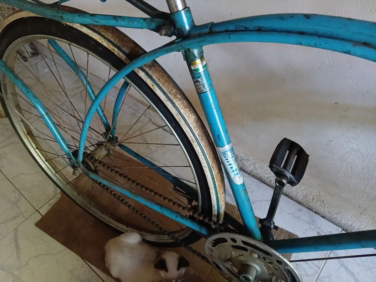 Bicicleta caloi arco duplo original até os pneus são os de fábrica.  - Foto 2