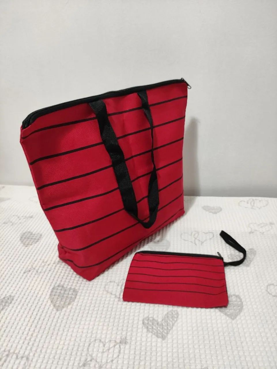 Bolsa + Carteira Minnie Mouse - Foto 3