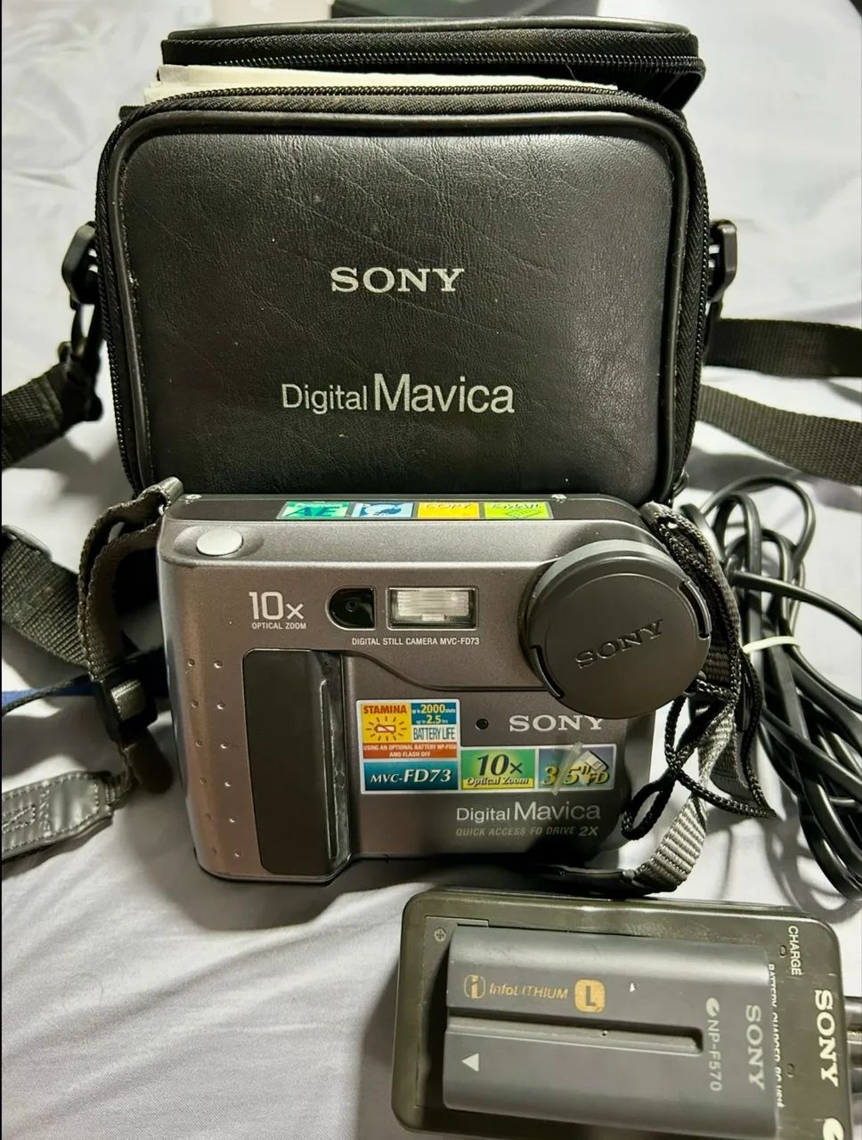 Câmera Sony digital Mavica - Câmeras e Filmadoras - Vila Lúcia