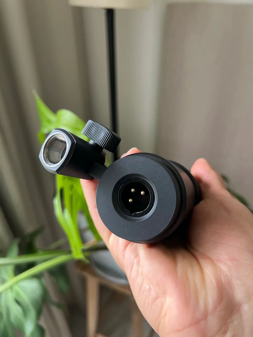 Microfone zoom zdm1 + pré amp  - Foto 3