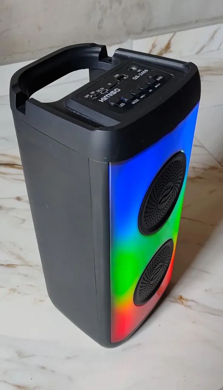 Caixa de Som, Bluetooth, MP3, kimiso - Foto 2