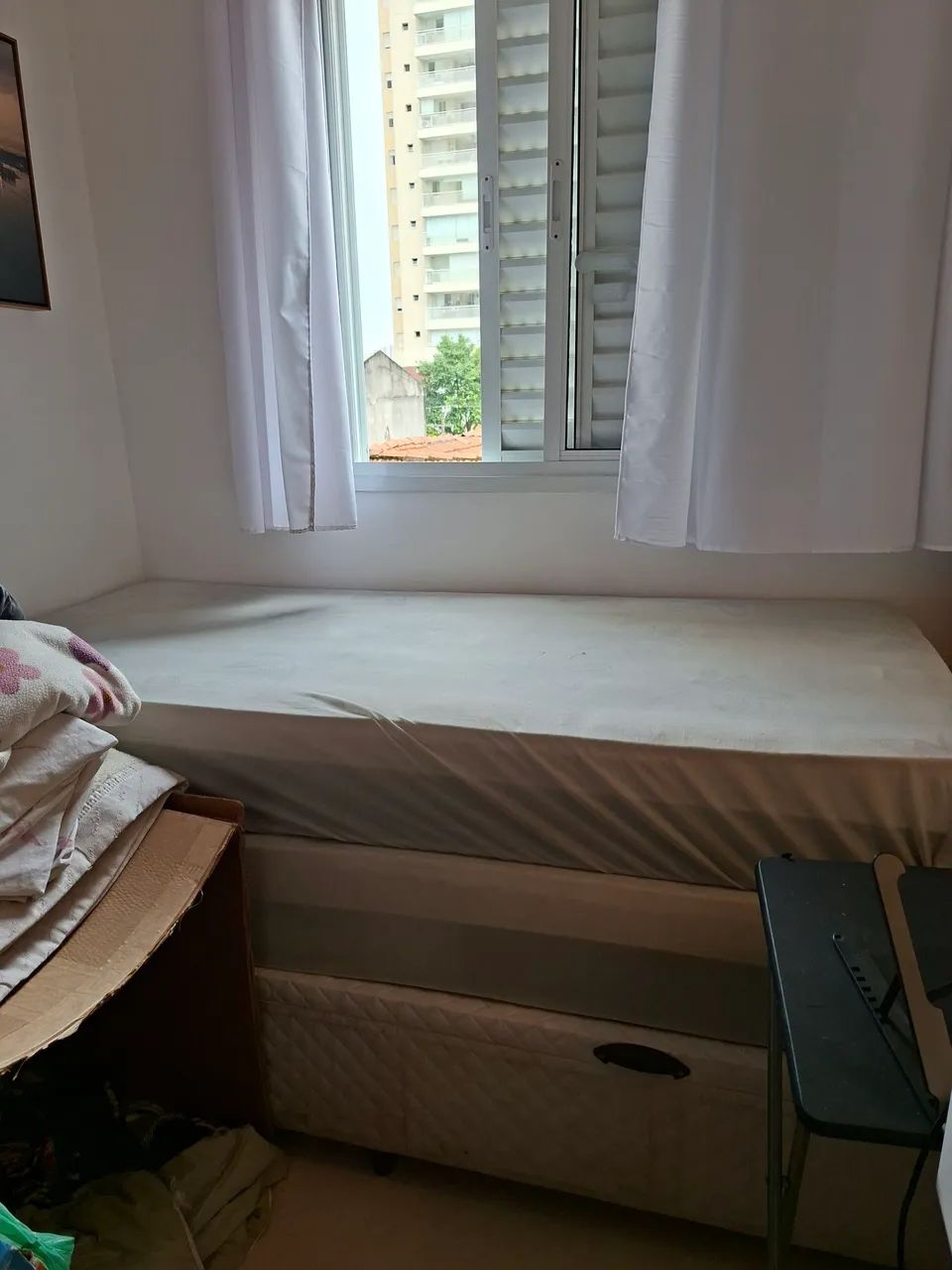 Cama box solteiro + 2 colchoes - Foto 3