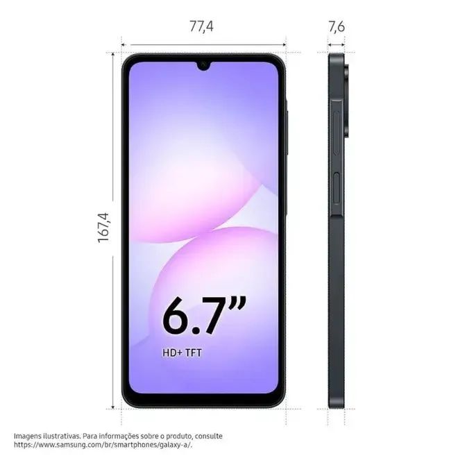 Celular Samsung A7 4G 128GB Lacrado  - Foto 4