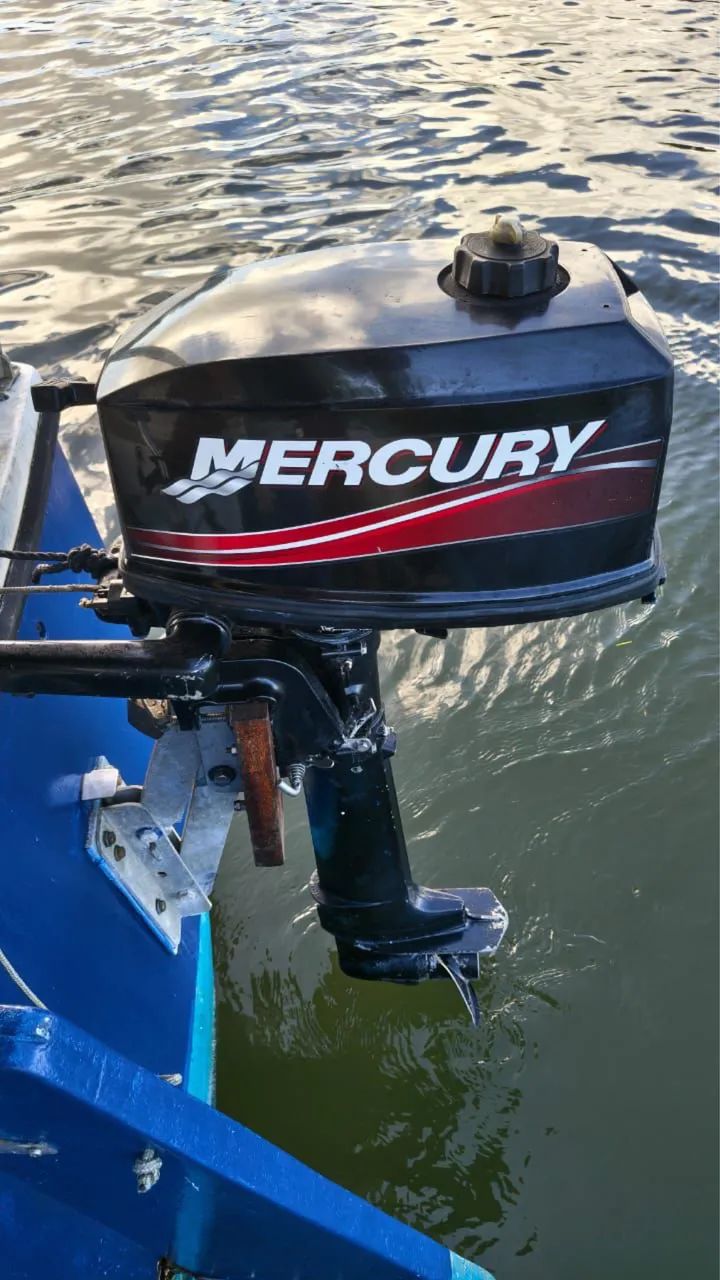Mercury 5 HP - Rabeta Longa Seminovo