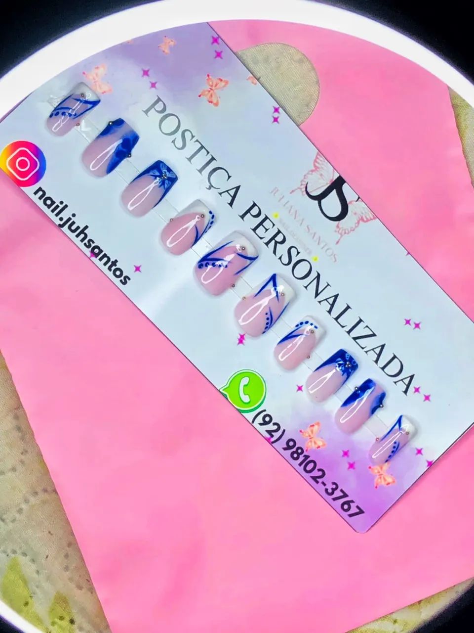 POSTIÇA PERSONALIZADA~SOB ENCOMENDA - Foto 2