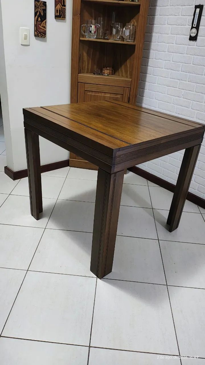Conjunto de Jantar em Madeira Maciça - Foto 3