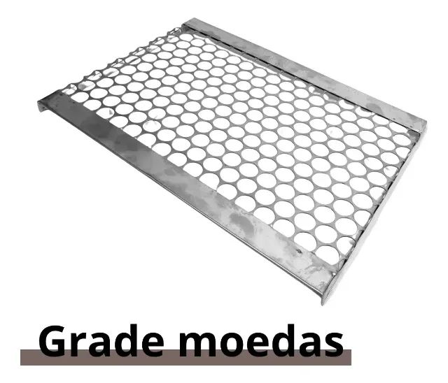 Escorredor de Fritura Óleo Grande Industrial Inox 40x30cm - Foto 3