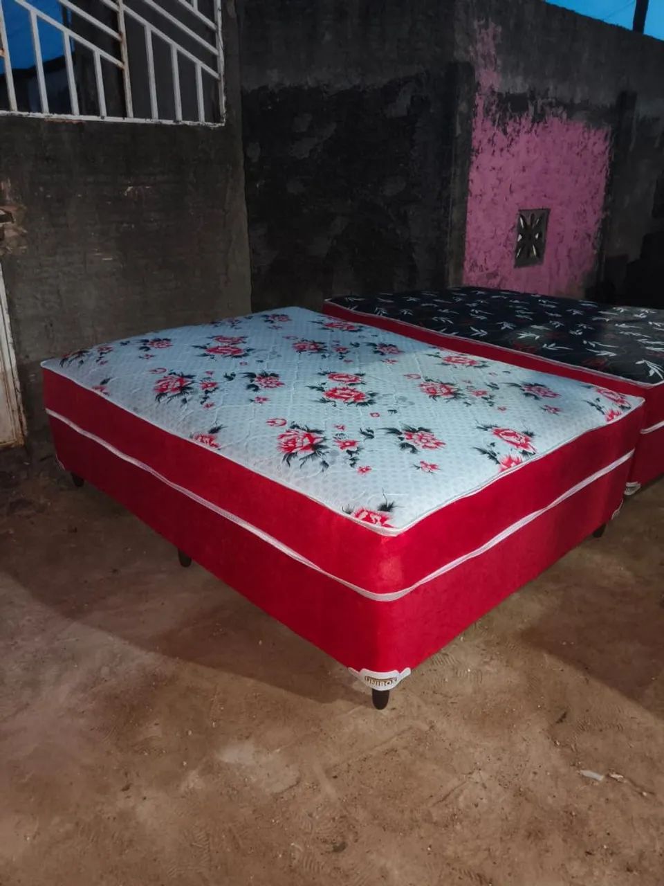 Camas Box casal de mola e espuma a pronta entrega  - Foto 3