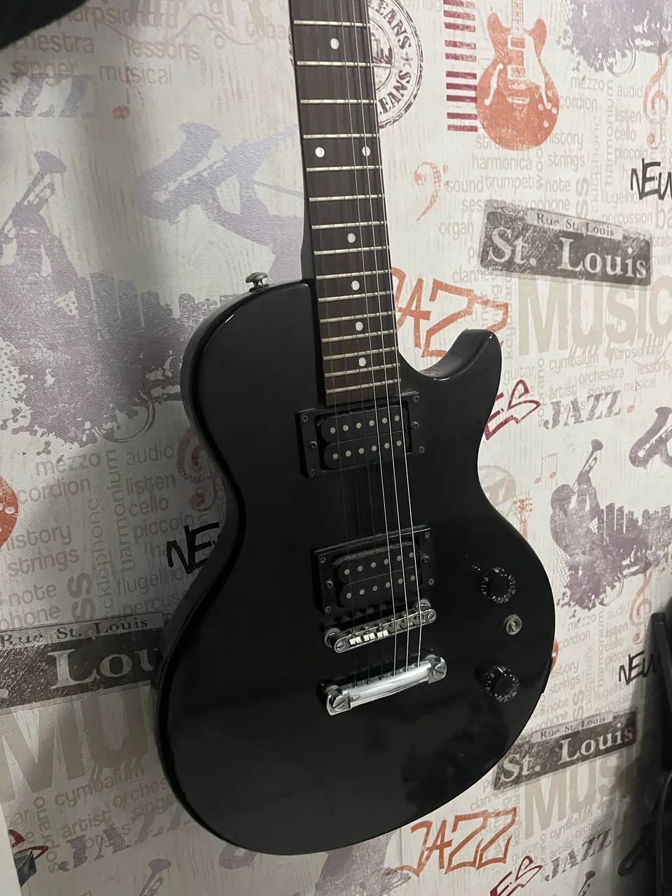 Les Paul Epiphone Special II - Black - Foto 3