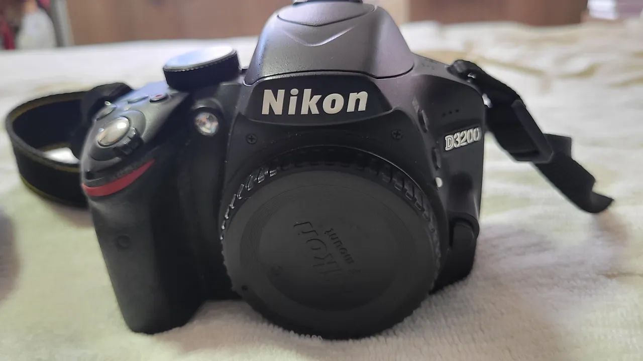 Nikon D3200 com lente 55-200mm e 18-55mm<br>1 lente 18-55mm - Foto 5