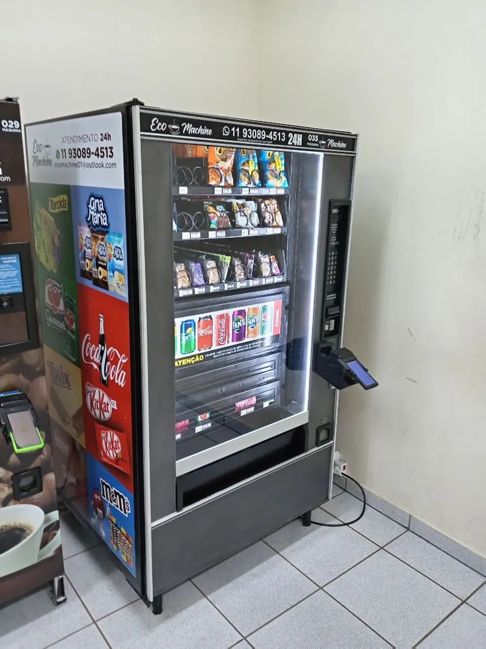 Vendng machine refrigerada / máquina de vendas automática / sistema de pagamento /  - Foto 5